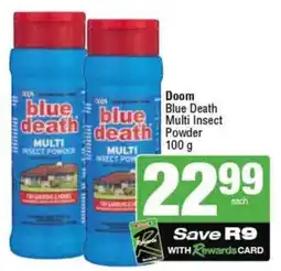 SuperSpar Doom Blue Death Multi Insect Powder offer
