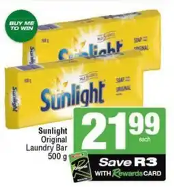 SuperSpar Sunlight Original Laundry Bar offer