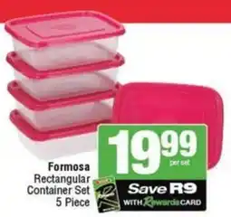 SuperSpar Formosa Rectangular Container Set offer