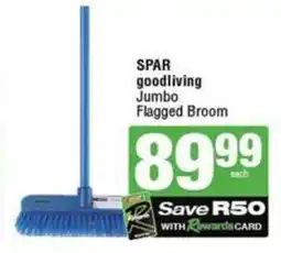 SuperSpar SPAR goodliving Jumbo Flagged Broom offer