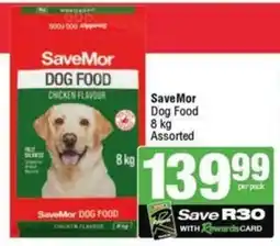 SuperSpar SaveMor Dog Food Assorted offer