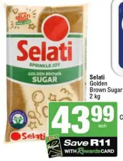 SuperSpar Selati Golden Brown Sugar offer