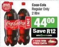 SuperSpar Coca-Cola Regular Only offer