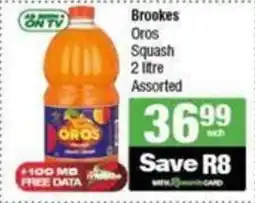 SuperSpar Brookes Oros Squash Assorted offer