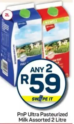 Pick n Pay Hypermarket PnP Ultra Pasteurized Milk Assorted offer