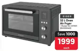 Makro EIGER Oven Air Fryer offer
