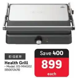 Makro EIGER Health Grill offer