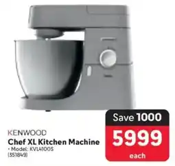Makro KENWOOD Chef XL Kitchen Machine offer