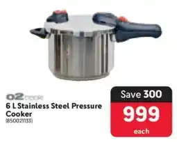 Makro O2cook Stainless Steel Pressure Cooker offer