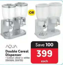 Makro AQUA Double Cereal Dispenser offer