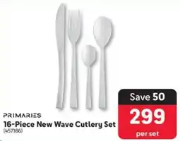 Makro PRIMARIES New Wave Cutlery Set offer