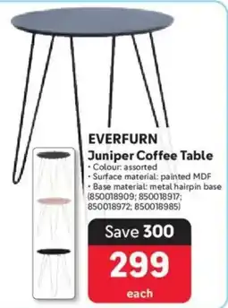 Makro EVERFURN Juniper Coffee Table offer