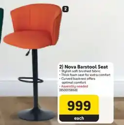 Makro Nova Barstool Seat offer