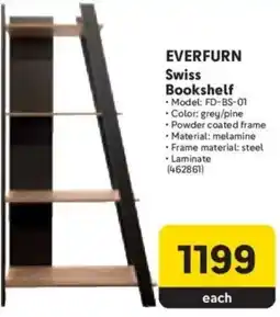 Makro EVERFURN Swiss Bookshelf offer