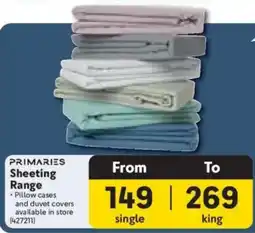 Makro PRIMARIES Sheeting Range offer