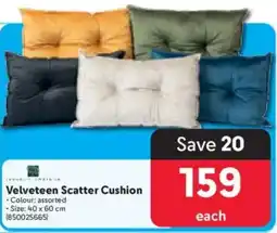 Makro Velveteen Scatter Cushion offer