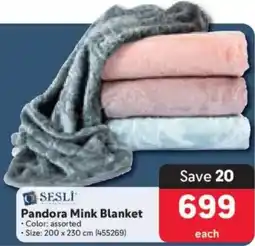 Makro SESLI Pandora Mink Blanket offer