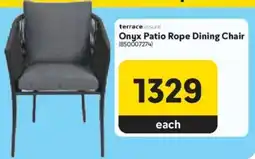 Makro Onyx Patio Rope Dining Chair offer