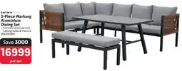 Makro Warburg Aluminium Dining Set offer