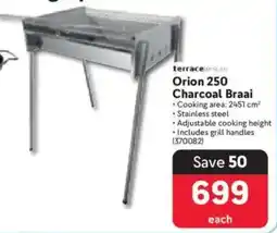 Makro Terraceleisure Orion 250 Charcoal Braai offer