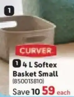 Makro CURVER Softex Basket Small offer