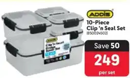 Makro ADDIS Clip 'n Seal Set offer