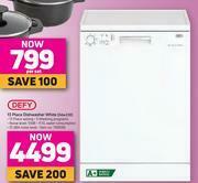 Game Defy 13 Place Dishwasher White DDW230 offer