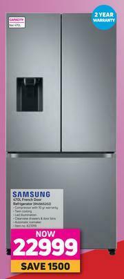 Game Samsung 470L French Door Refrigerator RF49A5202 offer