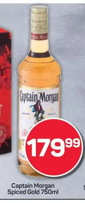 Pick n Pay Hypermarket Captain Morgan Spiced Gold 750ml offer