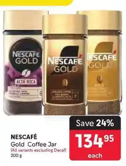 Makro NESCAFÉ Gold Coffee Jar offer