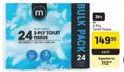 Makro m 2-Ply Toilet Tissue offer