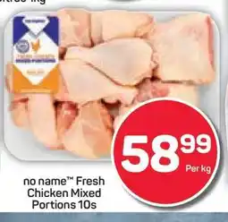 Pick n Pay Hypermarket no name Fresh Chicken Mixed Portions 10s offer