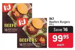 Makro I&J Beefers Burgers offer