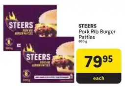 Makro STEERS Pork Rib Burger Patties offer