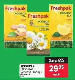 Makro FRESHPAK Flavoured Rooibos Teabags offer
