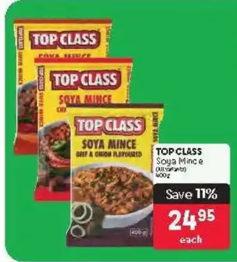 Makro TOP CLASS SOYA MINCE offer