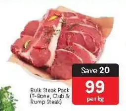 Makro Bulk Steak Pack (T-Bone, Club & Rump Steak) offer