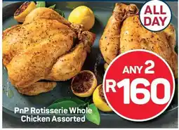 Pick n Pay PnP Rotisserie Whole Chicken Assorted offer