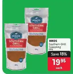 Makro HINDS Southern Grill Seasoning offer
