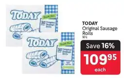 Makro TODAY Original Sausage Rolls offer