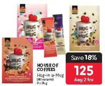 Makro HOUSE OF COFFEES Hug-in a-Mug offer