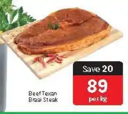Makro Beef Texan Braai Steak offer