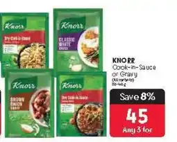 Makro Knorr Cook-in-Sauce or Gravy offer