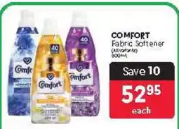 Makro Comfort Fabric Softener offer
