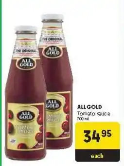 Makro ALL GOLD Tomato Sauce offer