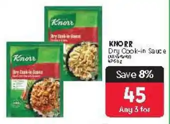 Makro KNORR Dry Cook-in-Sauce offer