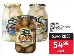 Makro MIAMI Pickled Onions offer