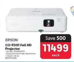 Makro EPSON CO-FD01 Full HD Projector offer
