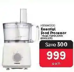 Makro KENWOOD Essential Food Processor offer