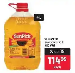 Makro SUNPICK Sunflower Oil offer